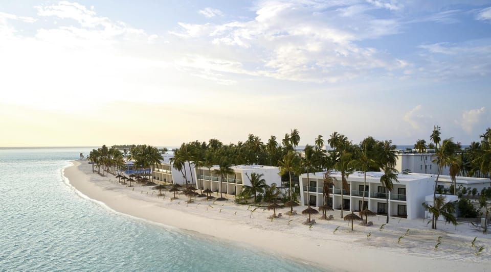 Private beach