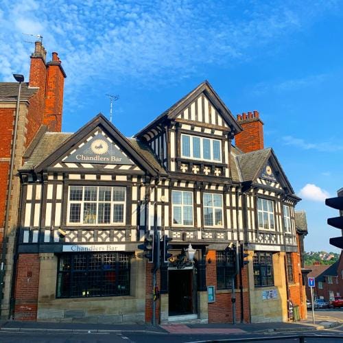 Chandlers Bar and Rooms Hotel in Chesterfield