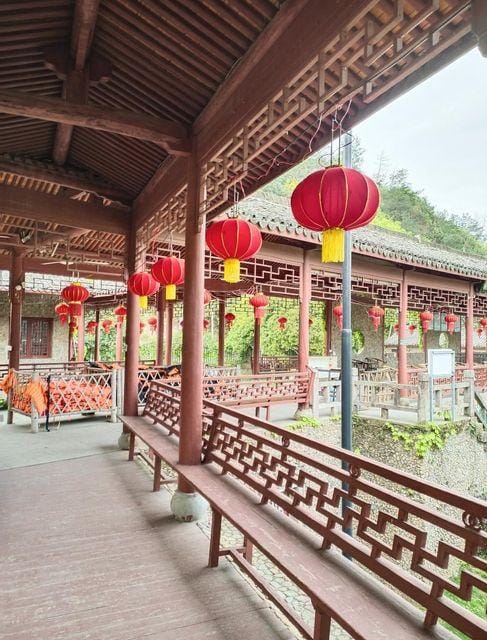 The Laizhiye Luxury Mountain View Leisure Holiday Meisu (Xianju Yong'anxi Drifting Store) Hotel in Zhejiang