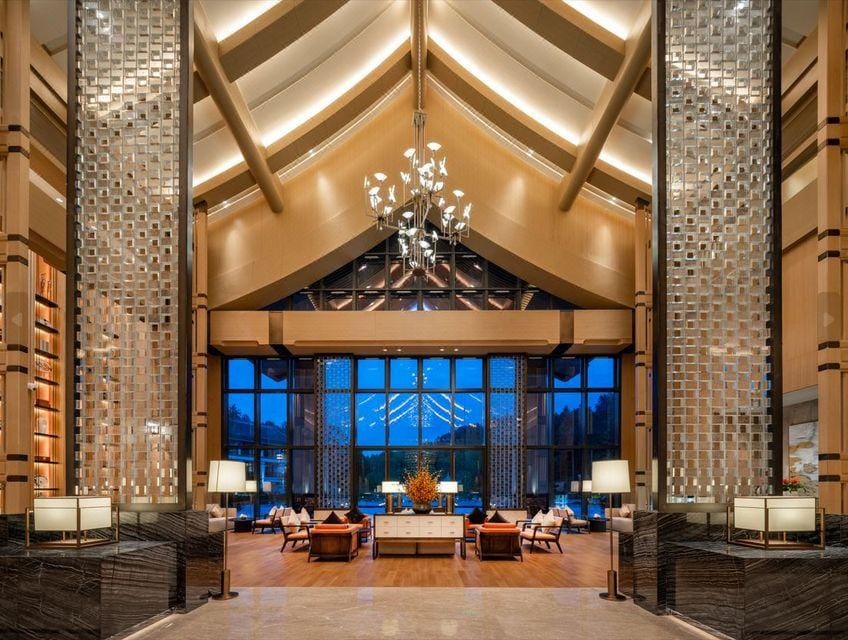 Lu'an Lingxin Valley Hot Spring Resort Hotel in Jiangsu