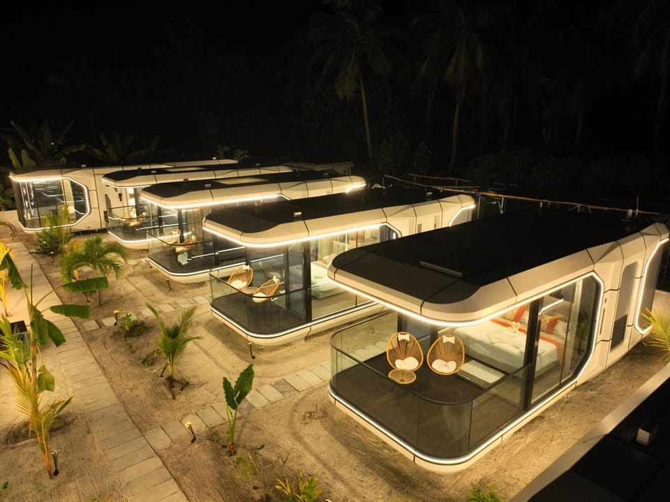 Sunny Pavilion Thoddoo Hotel in Maldives