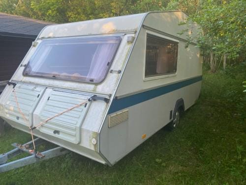 Koselig campingvogn Hotel in Lofoten