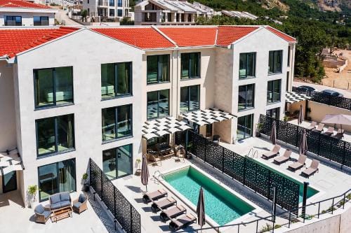 Orange Tree Pool Villas - Sea View and Private Pool Hotel in Budva Municipality