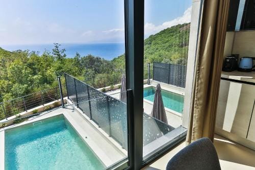 Orange Tree Pool Villas - Sea View and Private Pool Hotel in Budva Municipality