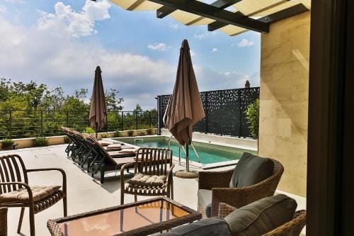 Orange Tree Pool Villas - Sea View and Private Pool Hotel in Budva Municipality
