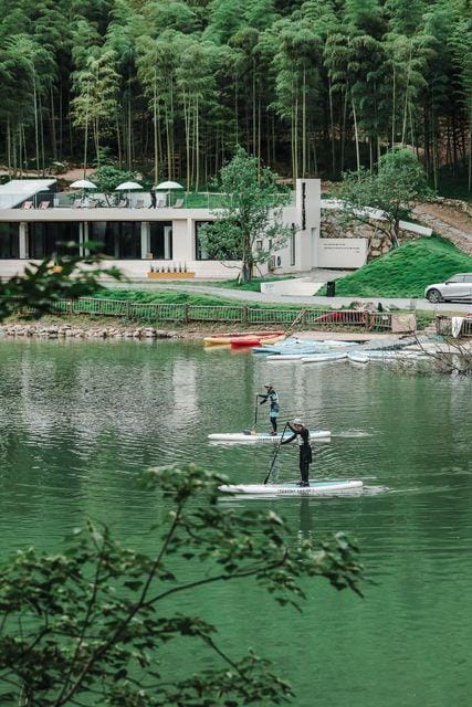 Yuepu Courtyard Green Forest Wild Luxury Family Holiday Homestay (Anji Yunshang Grassland Branch) Hotel in Hangzhou