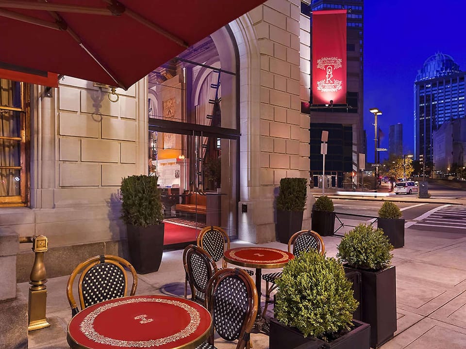 Fairmont Copley Plaza Hotel in Back Bay