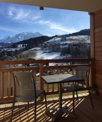 Luxury 2 Bedroom Apartment with view of Mont Blanc Hotel in Combloux