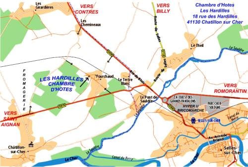 Les Hardilles Hotel in Centre-Val de Loire