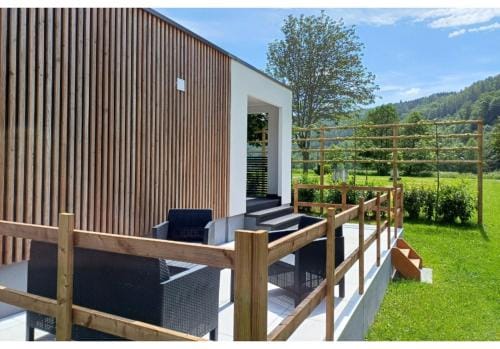 Eco Lodge 4 personnes Mobilna Resort in Wallonia, Belgium