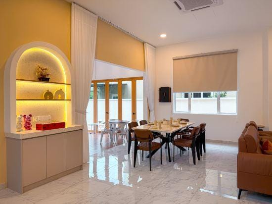 Aesthetic Muji Pool Villa in Ipoh | 5BR 24Pax Hotel in Ipoh