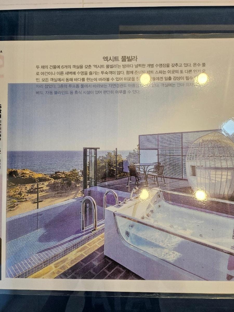 Exit Pool Villa Apartment hotel in South Korea