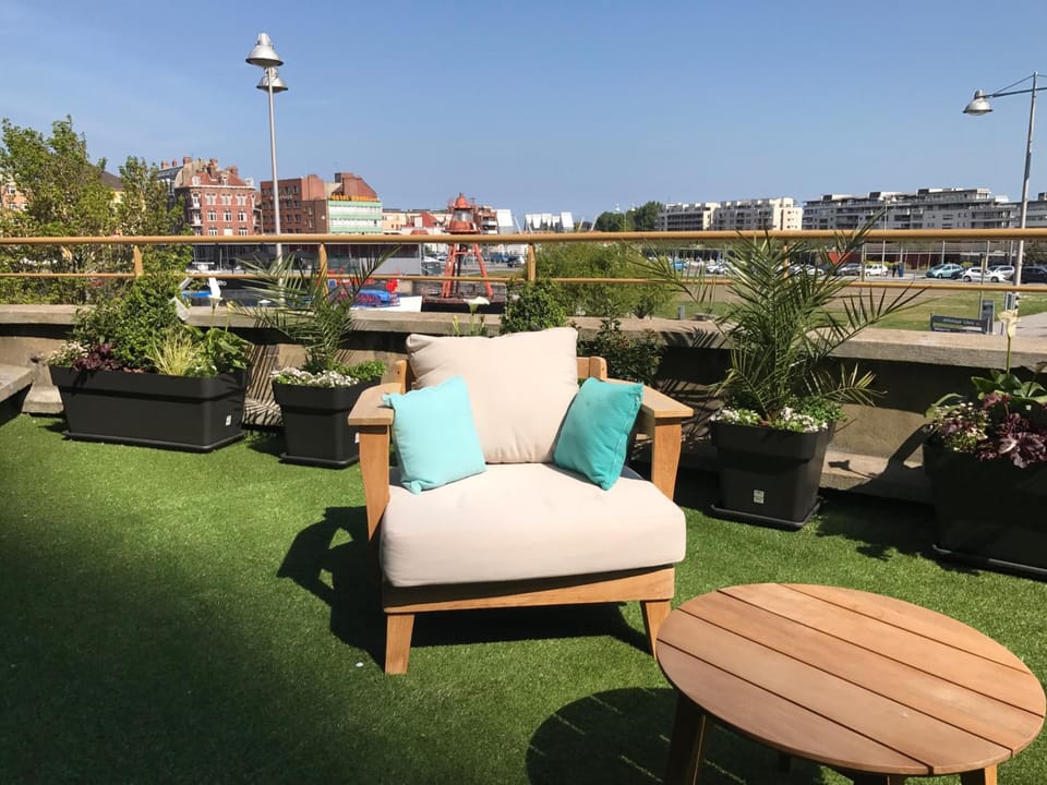 Les chambres du Waterzooi Hotel in Dunkirk