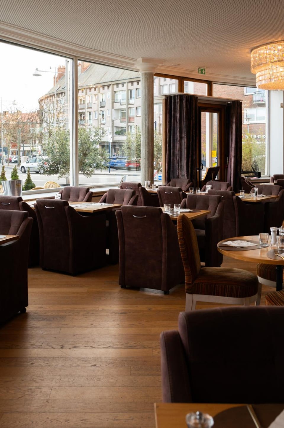 Les chambres du Waterzooi Hotel in Dunkirk