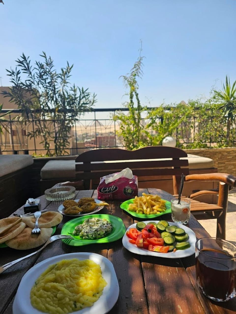 Draz Pyramids View Hotel in Egypt