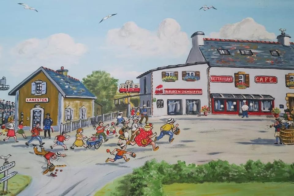 Autorail Picasso, Auberge du chemin de fer Hotel in Brittany