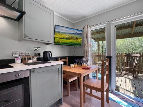 Robins Nest Lodge Lodge in West Somerset District