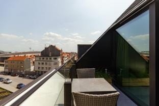 Huswell x Bel Air - Modern City Apartment with Terrace   Designer Touches Hotel in Ostend