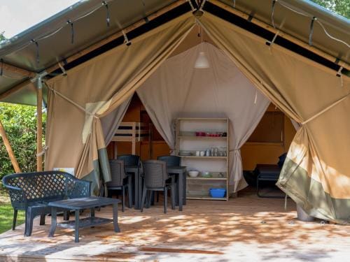 Safari Tenten met Sanitair 4 personen Resort in Flanders