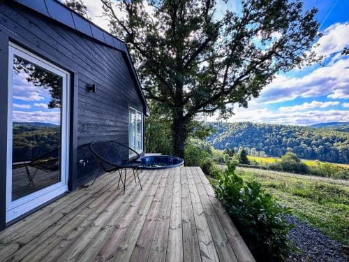The View - Wellness Forest Lodge Lodge in Wallonia, Belgium