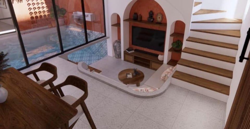 Interior view