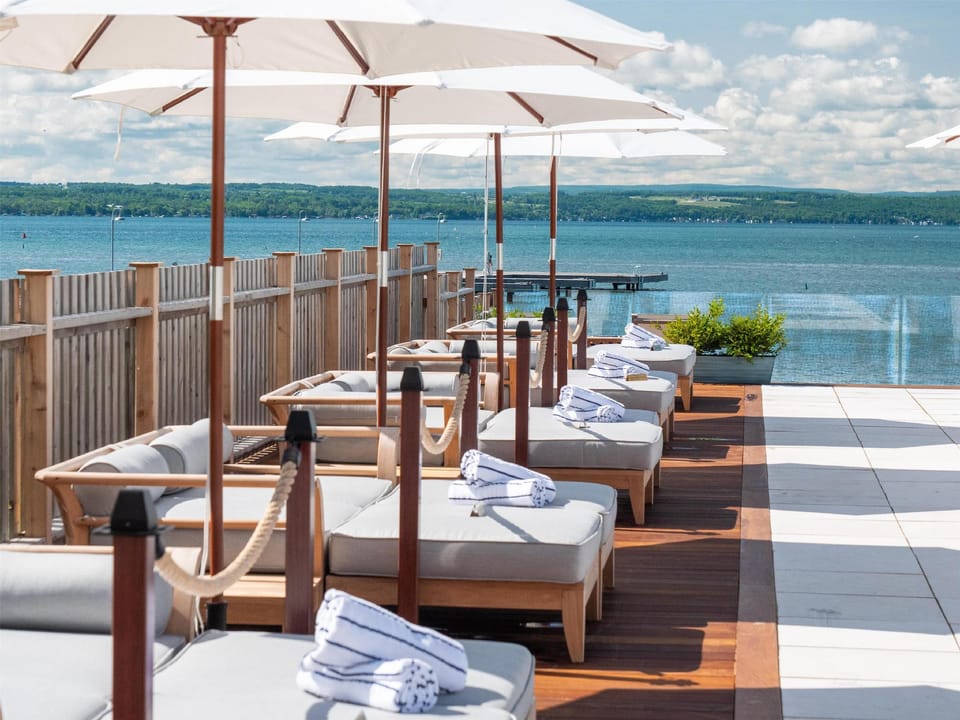 The Lake House on Canandaigua Hotel in Canandaigua Lake
