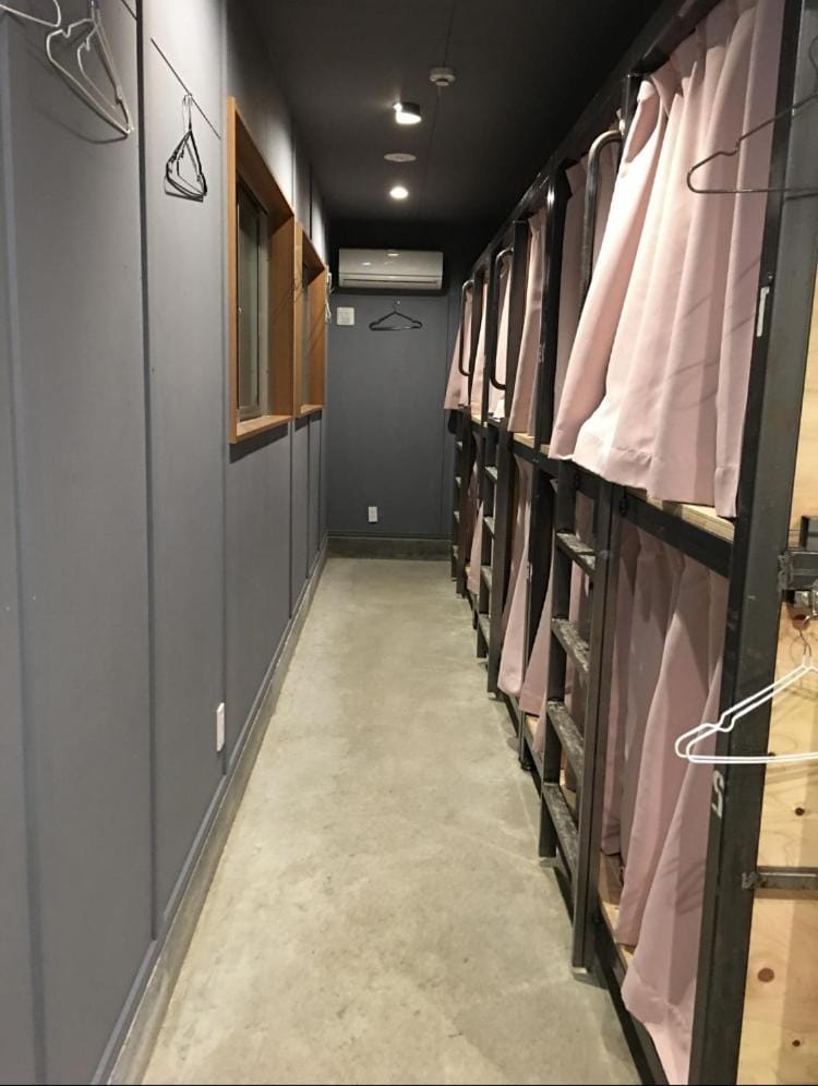 Hostel und Kitchen GOTOBASE Capsule hotel in Japan
