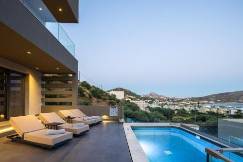 Maple Villas - Modern Sea View Villas with Pools, Walk to Plakias Beach Hotel in Crete