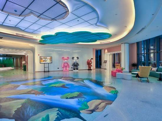 Cloud and straw meet the building block hotel Hotel in Zhejiang