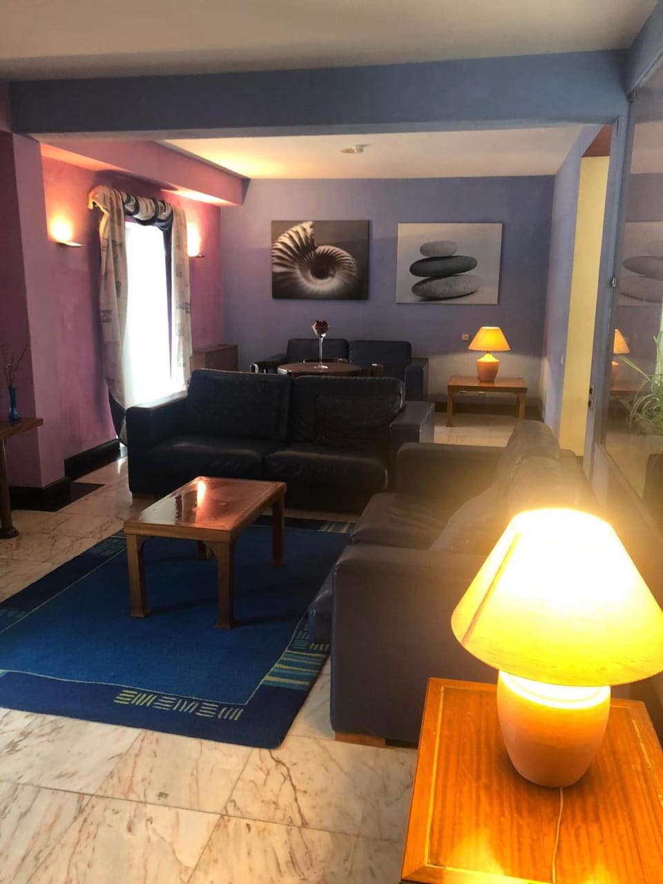 Shared lounge/TV area