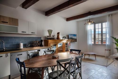 La terrasse de Tiss Hotel in Bédoin