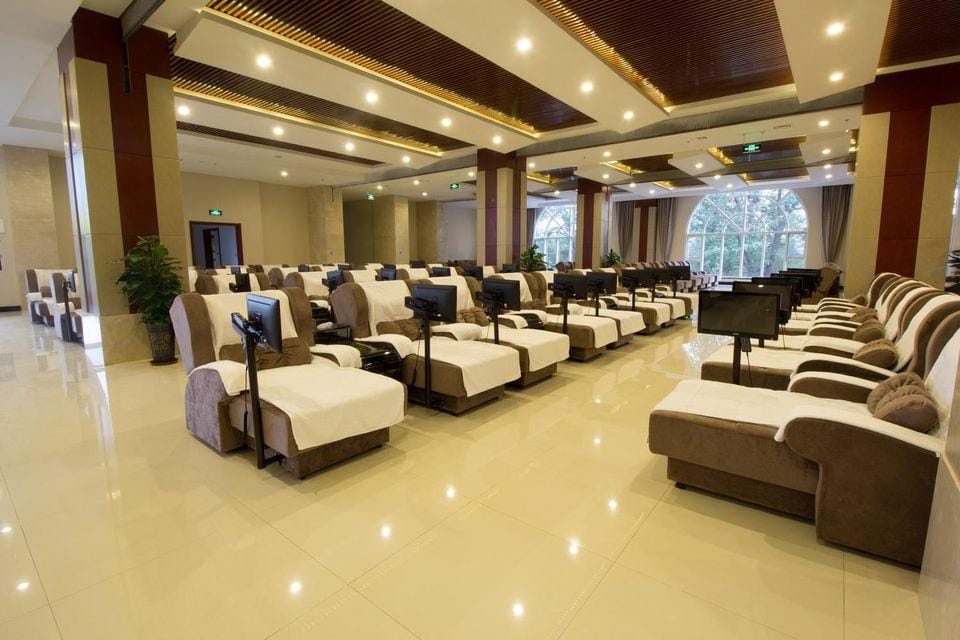 Baipo Hot Spring Hotel in China