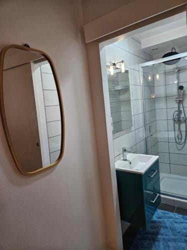 Chambre confort - salle de bain - 5 mins Gare Annemasse Hotel in Annemasse