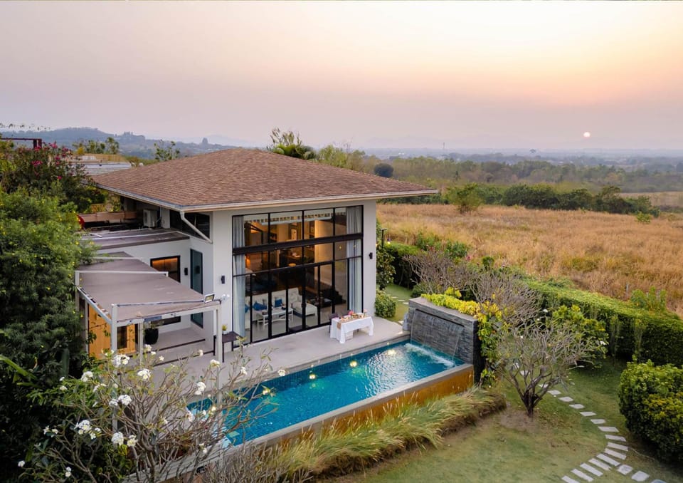 The Private Pool Villas at Civilai Hill Khao Yai Resort in Laos