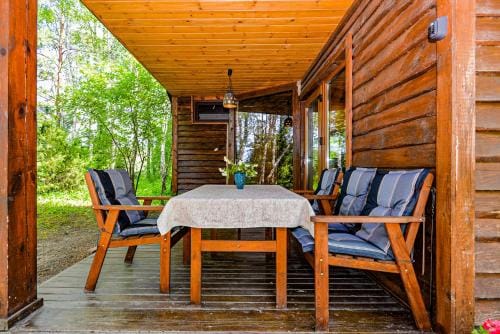 Berzu namelis - Birch cabin Lodge in Lithuania