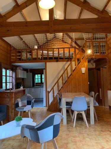 Chalets dans les bois Lodge in Île-de-France