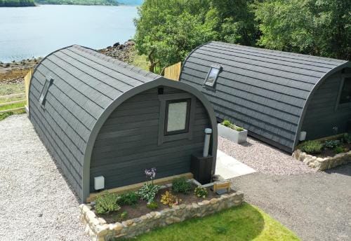 Loch Leven Pods Lodge in Scotland