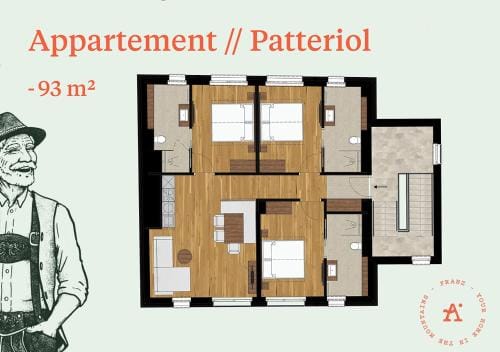 FRANZ alpine living - Apartments Hotel in Saint Anton am Arlberg