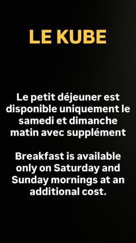 Le Kube Hotel in Normandy