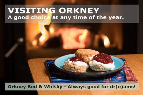 Orkney Bed & Whisky Hotel in Scotland