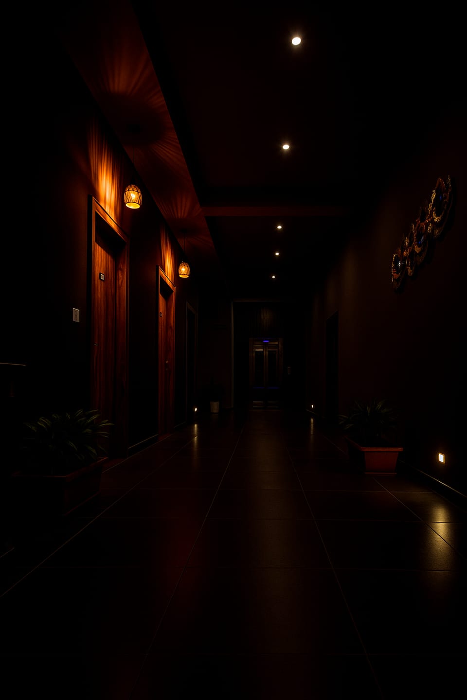 Interior view