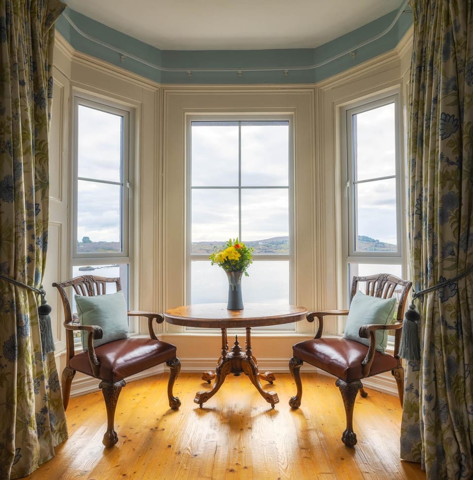 Screebe House Hotel in County Galway