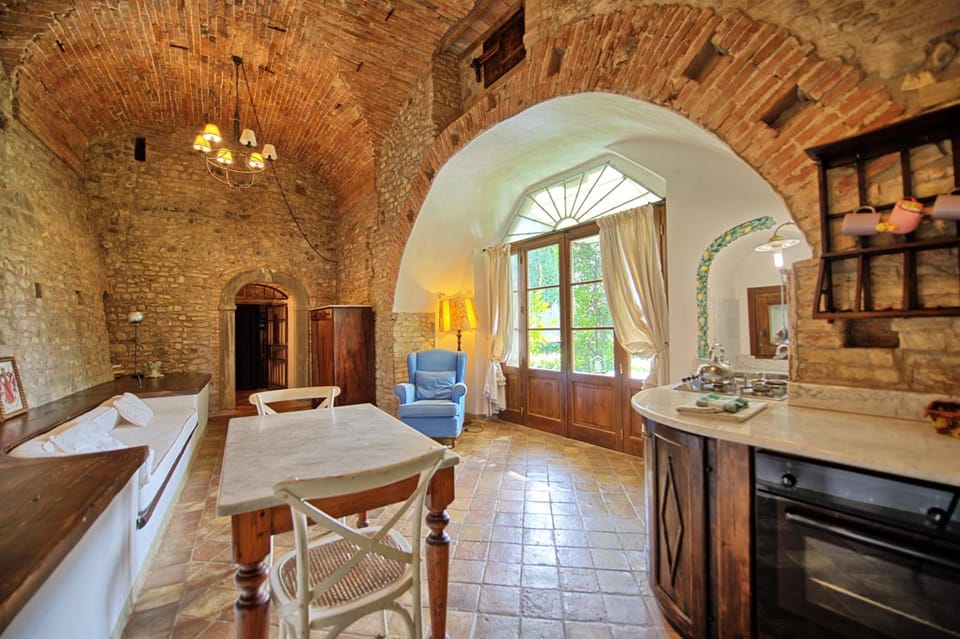 Castello di Montegufoni by PosarelliVillas Hotel in Tuscany