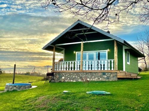 ALANTOS ZIRGAI Holiday Villas sauna or hottube additional price Hotel in Vilnius County, Lithuania