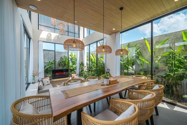 Lumira : Breathtaking 4BR Villa w/ Slide & Rice Field Views Resort in Kediri
