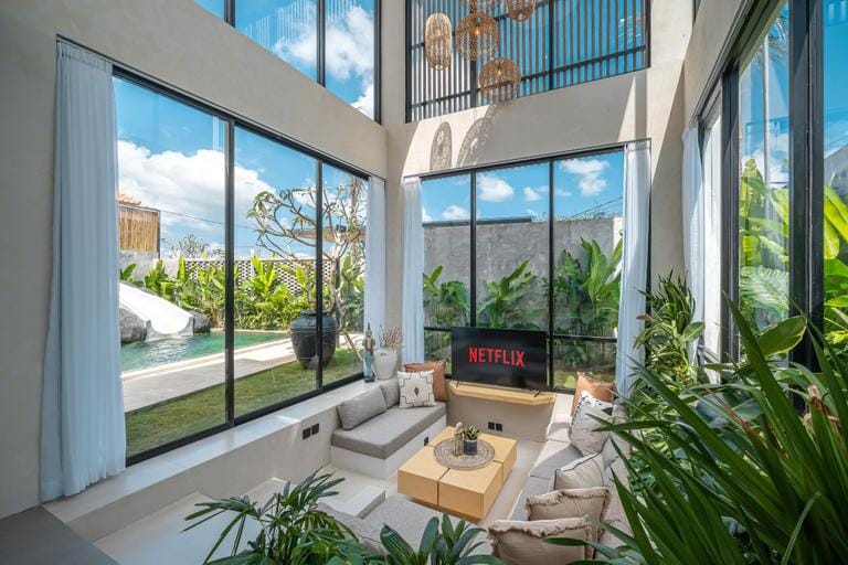 Lumira : Breathtaking 4BR Villa w/ Slide & Rice Field Views Resort in Kediri