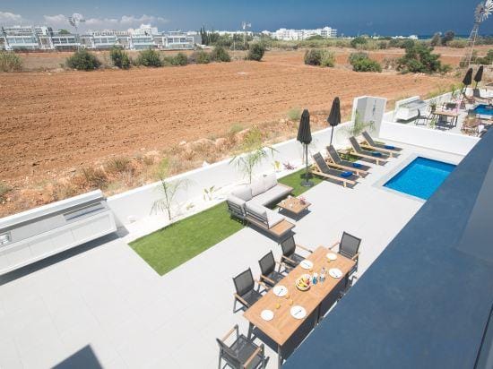 4 Bedroom Villa in Protaras Center | Protaras VIE Bleu Villa Vb3 Hotel in Protaras