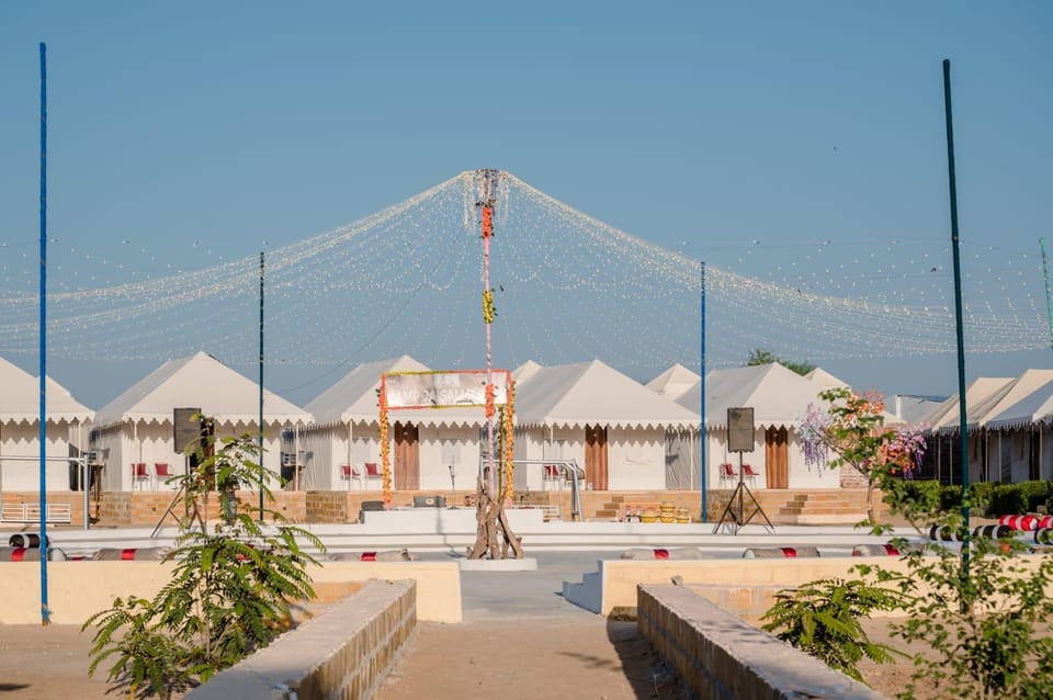 The Royal Sam Desert Camp Hotel in Rajasthan