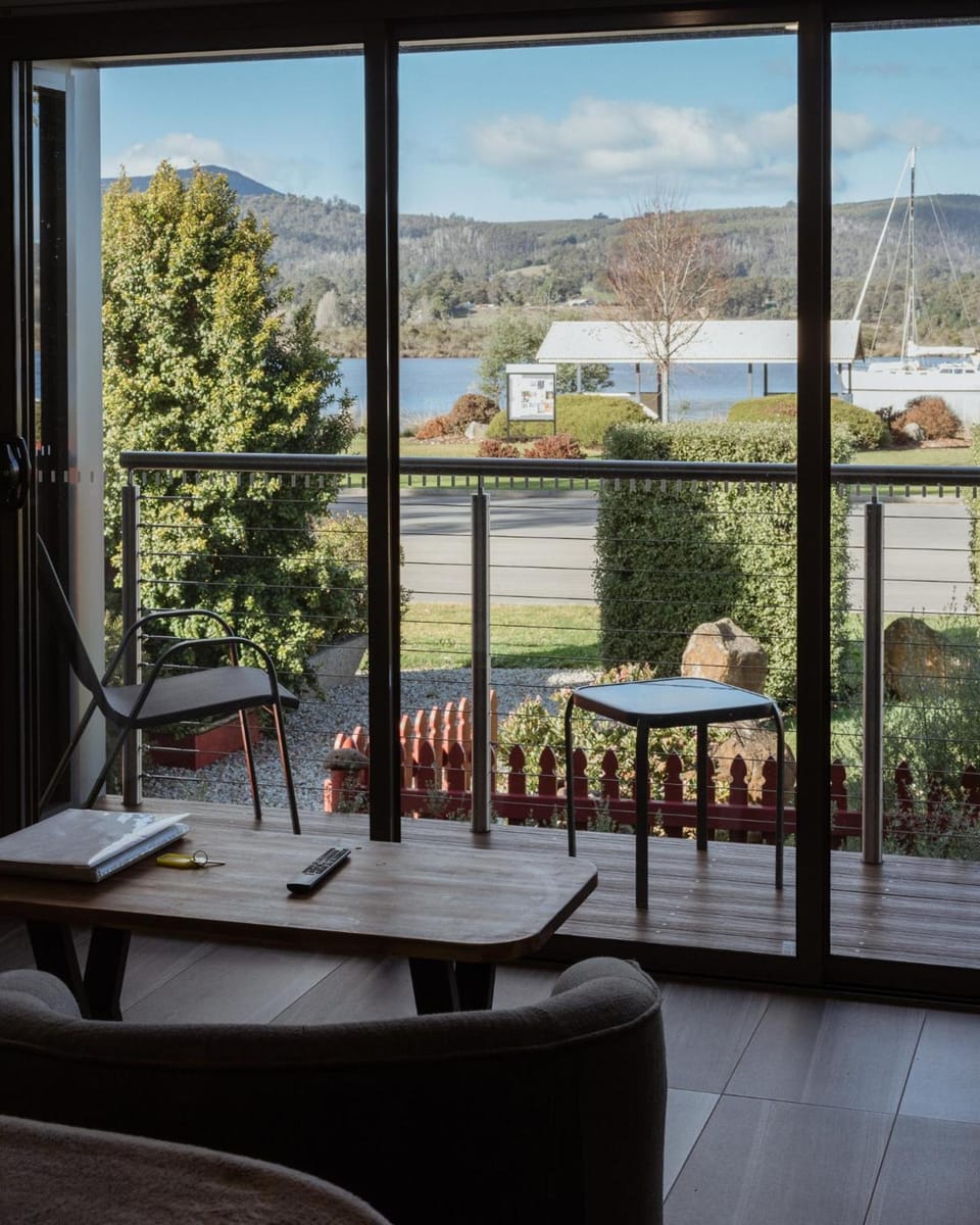 Boat Reflections Hotel in Tasmania