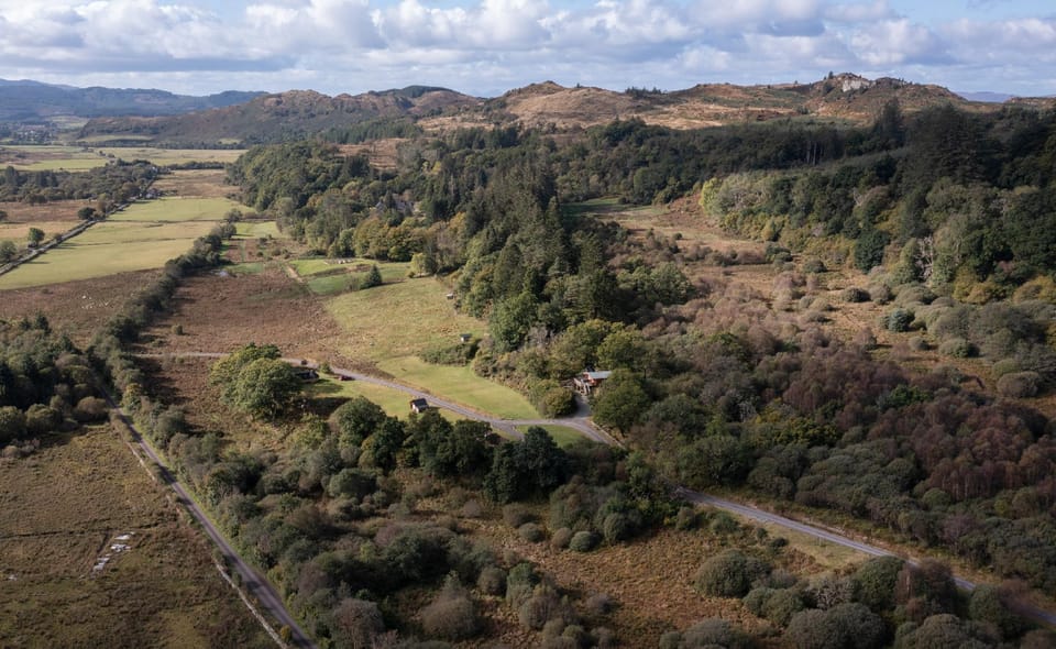 Pine Marten Lodge in Scotland